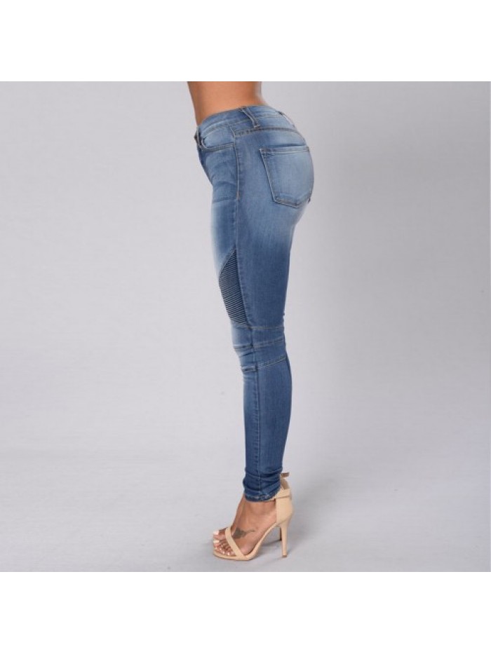 Sexy High Waist Slim Skinny Denim Jeans 