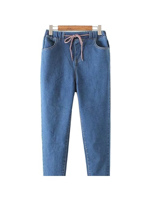 Dark Blue Fashion Women Denim Jeans